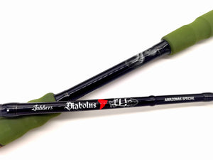 Jabbers Diabolus Amazonas Special 5pc Travel Rod (Double Tap)