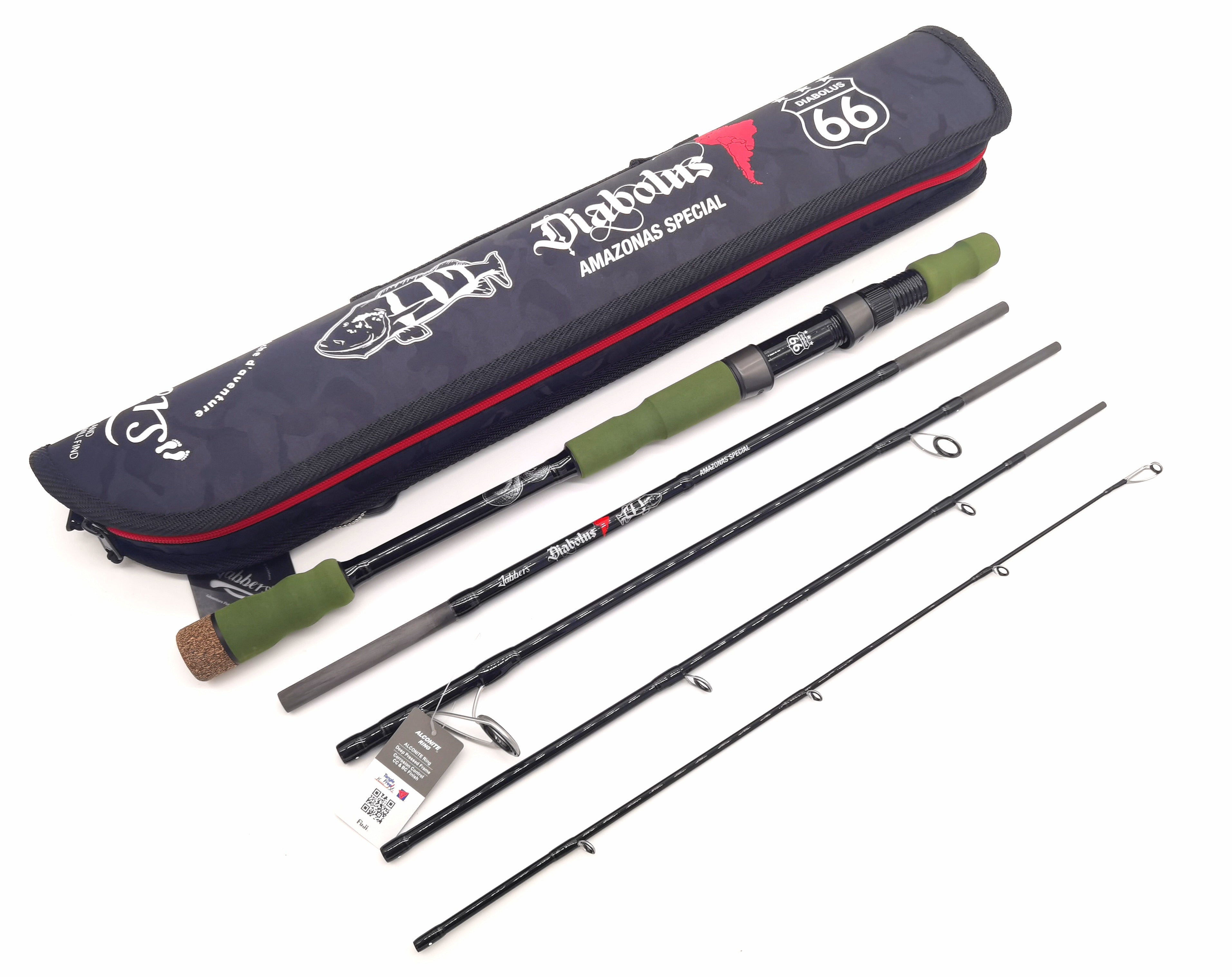 Jabbers Diabolus 66 Amazonas Travel Rod