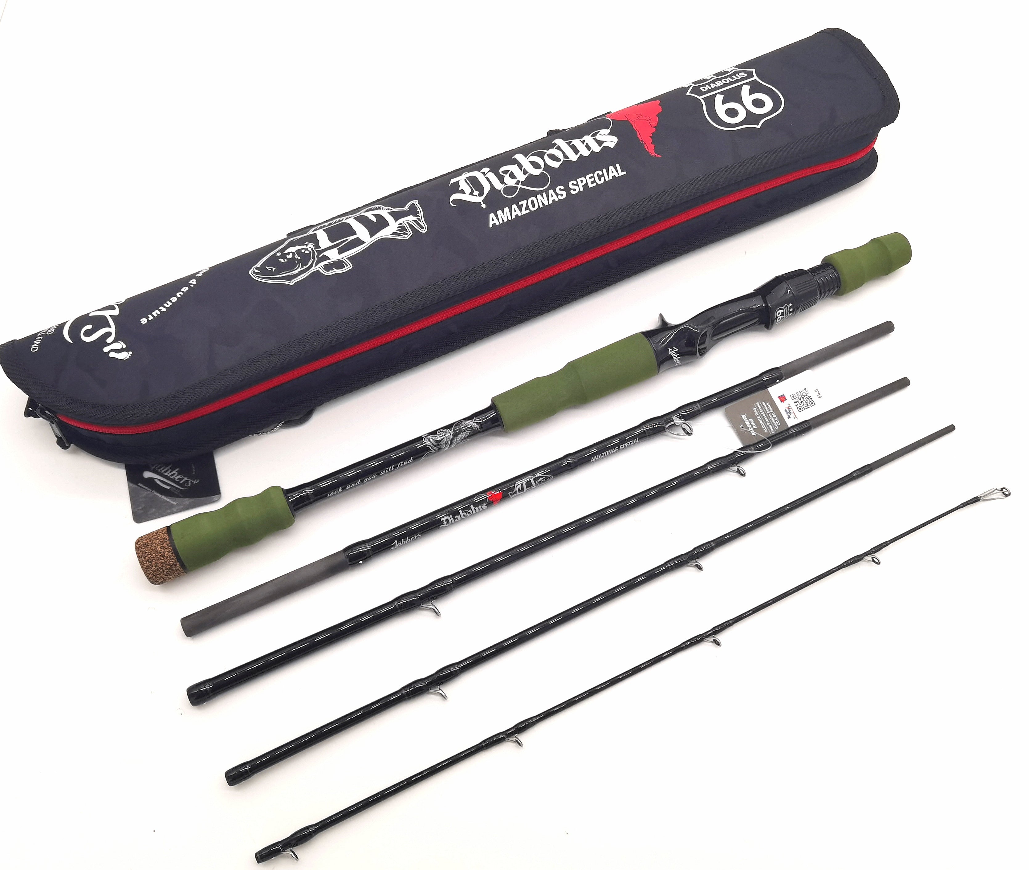 Jabbers Diabolus 66 Amazonas Travel Rod