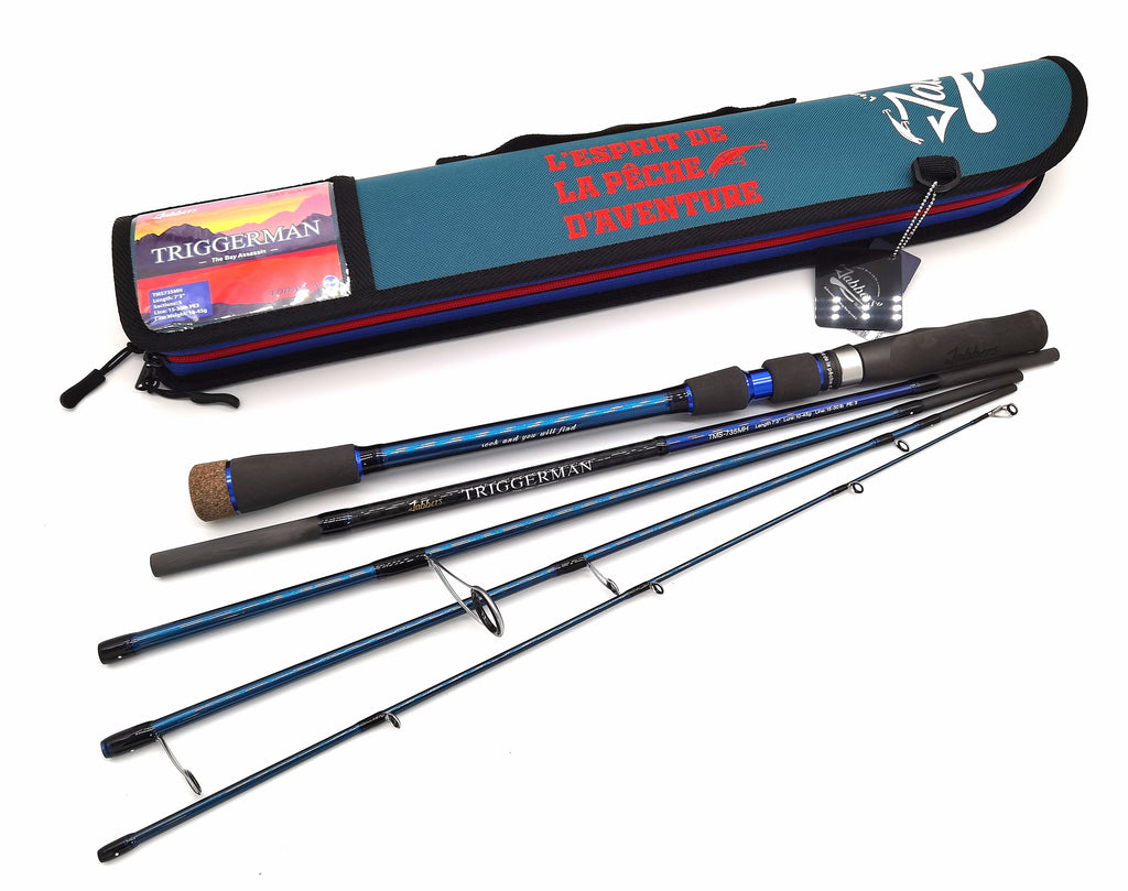 Jabbers Triggerman TMS735MH 5pc Bay Casting Rod