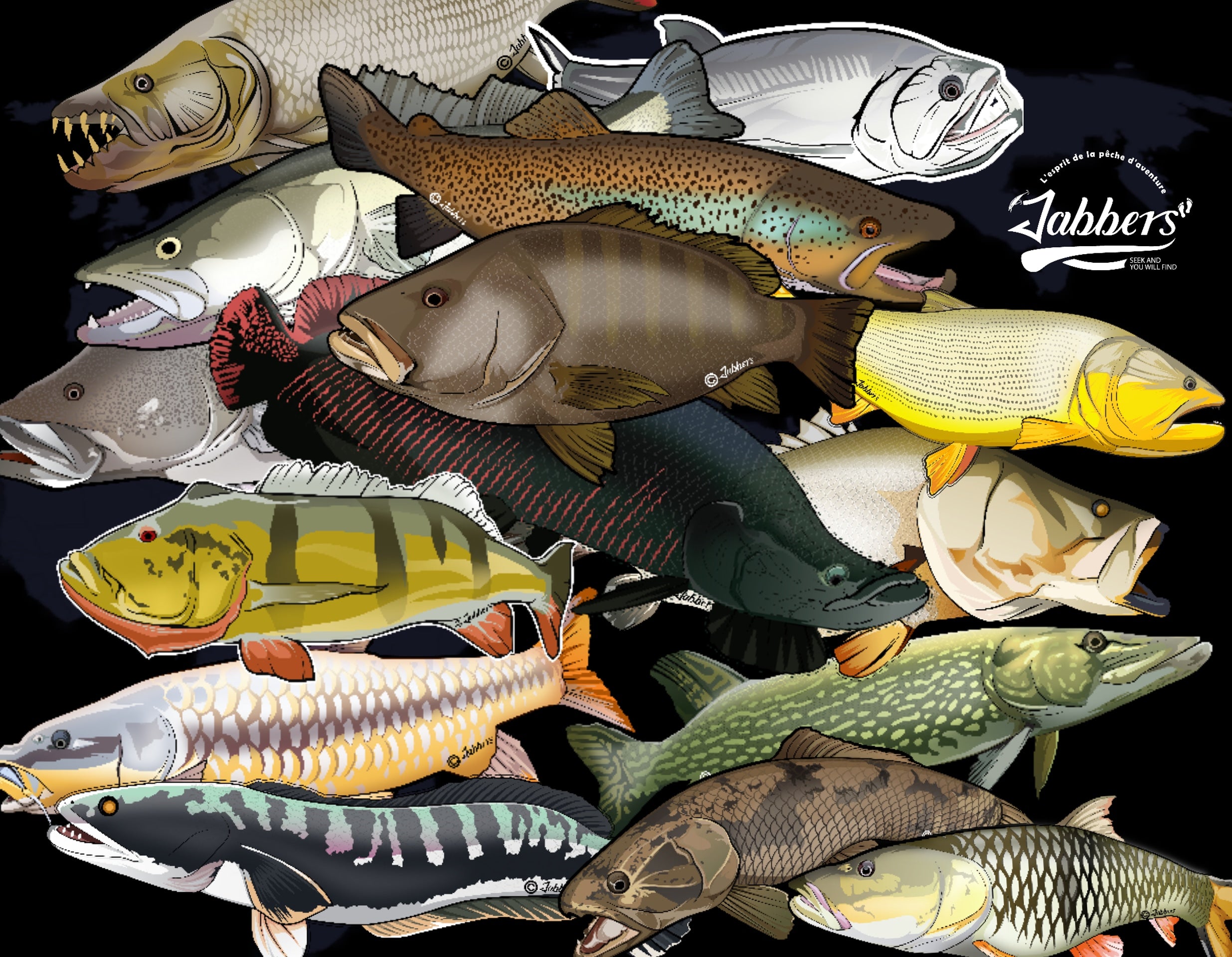 Jabbers Monster Fish Decals – jabbers-fishing