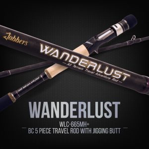 Jabbers Wanderlust 5pc Travel Rod WLC655MH+ (Baitcast) - River to Sea Special