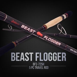 Jabbers Beast Flogger 5pc Travel Rod BFS725H (Spin)