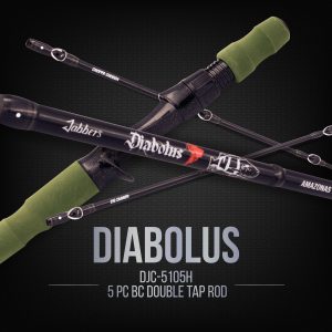 Jabbers Diabolus 5pc Travel Rod DJC5105H (Baitcast) Amazonas Special - Double Tap