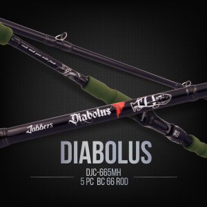 Jabbers Diabolus 5pc Travel Rod DJC665MH (Baitcast) - Amazonas Special