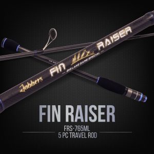 Jabbers Fin Raiser 5pc Travel Rod FRS765ML (Spin) - Big Lake Special