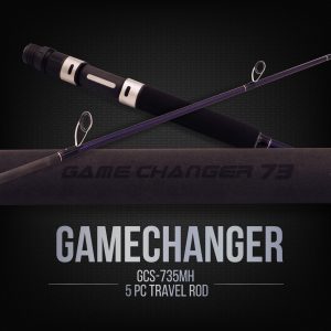 Jabbers Game Changer 73 5pc Travel Rod PE4 (Spin)