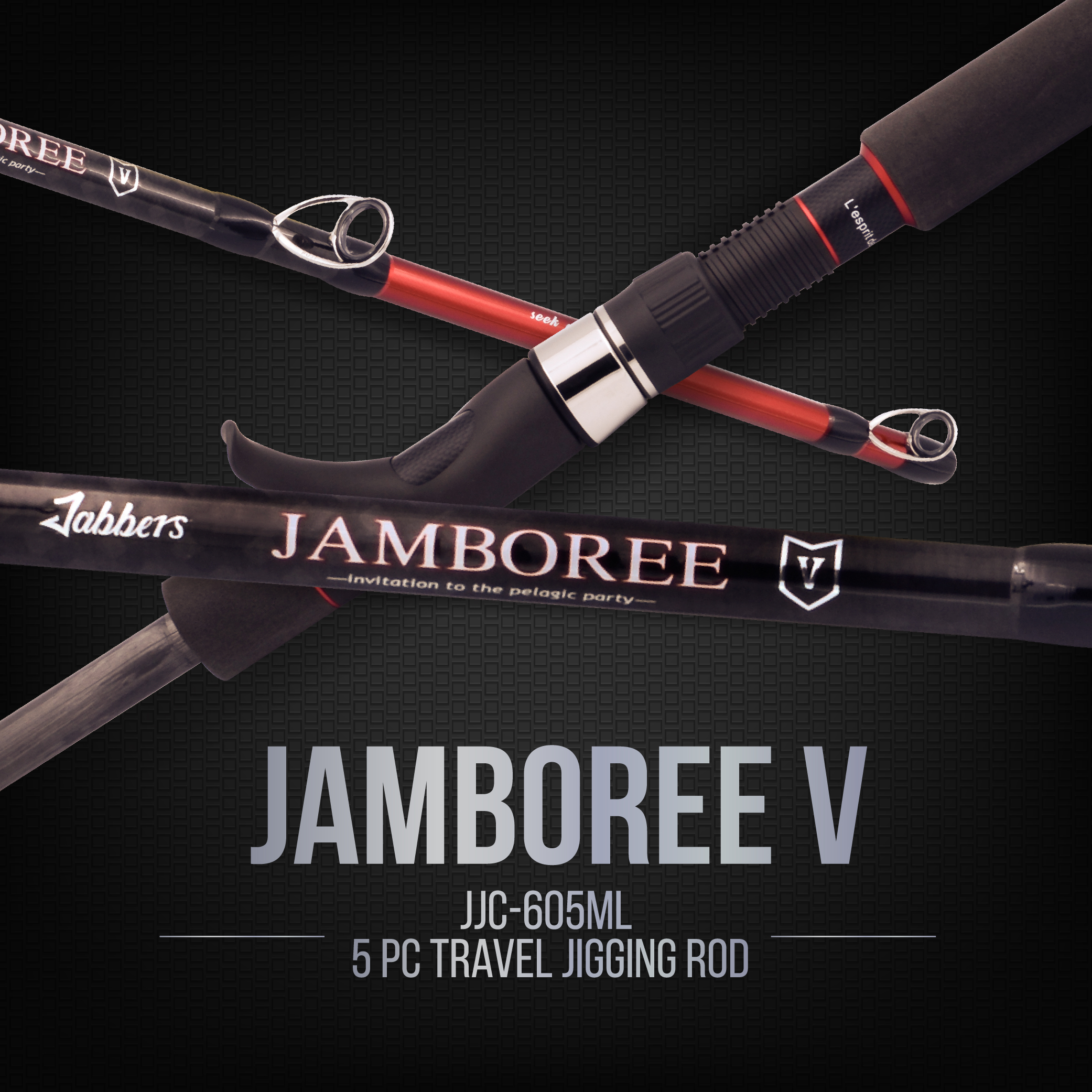 Jabbers Jamboree V Jigging Rod PE2-4 (Overhead)