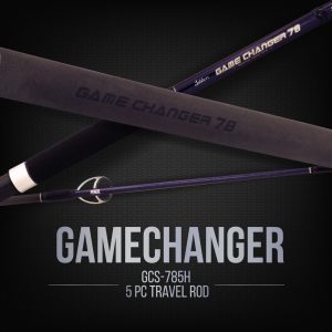 Jabbers Game Changer 78 5pc Travel Rod PE6 (Spin) Double Tap