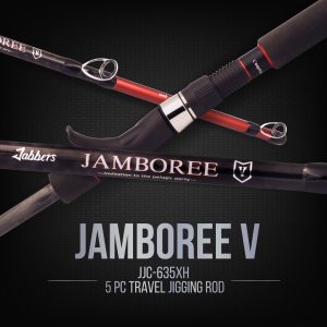 Jabbers Jamboree V 5pc Jigging Rod PE4-6 (Overhead)