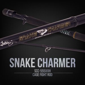 Jabbers Snake Charmer 55 5pc Travel Rod Snakehead Special (Baitcast) - Cage Fight