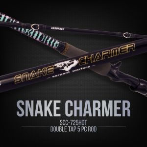 Jabbers Snake Charmer 72 5pc Travel Rod (Baitcast) Snakehead Special - Double Tap