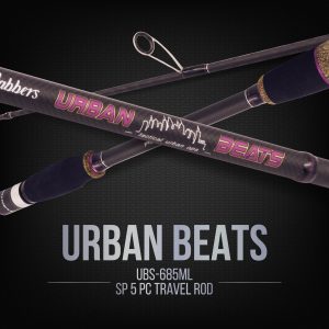 Jabbers Urban Beats 5pc Travel Rod UBS685ML (Spin)