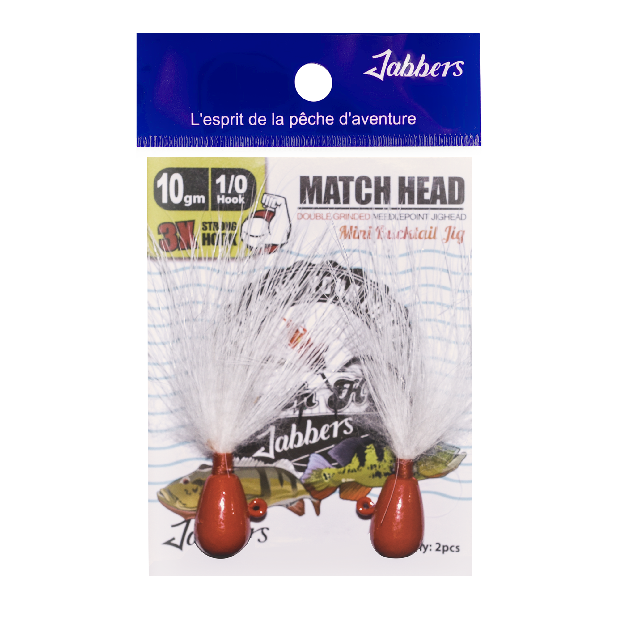 Jabbers Mini Bucktail Jigheads - Image 13
