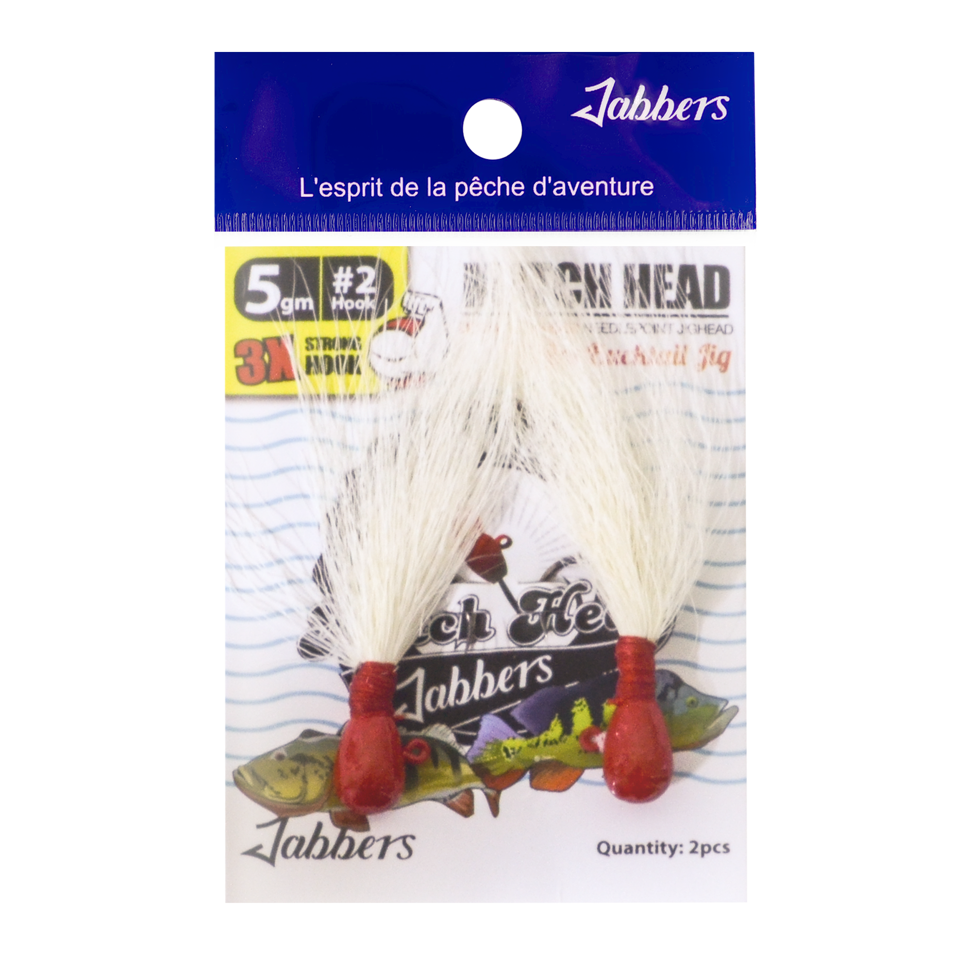 Jabbers Mini Bucktail Jigheads - Image 15