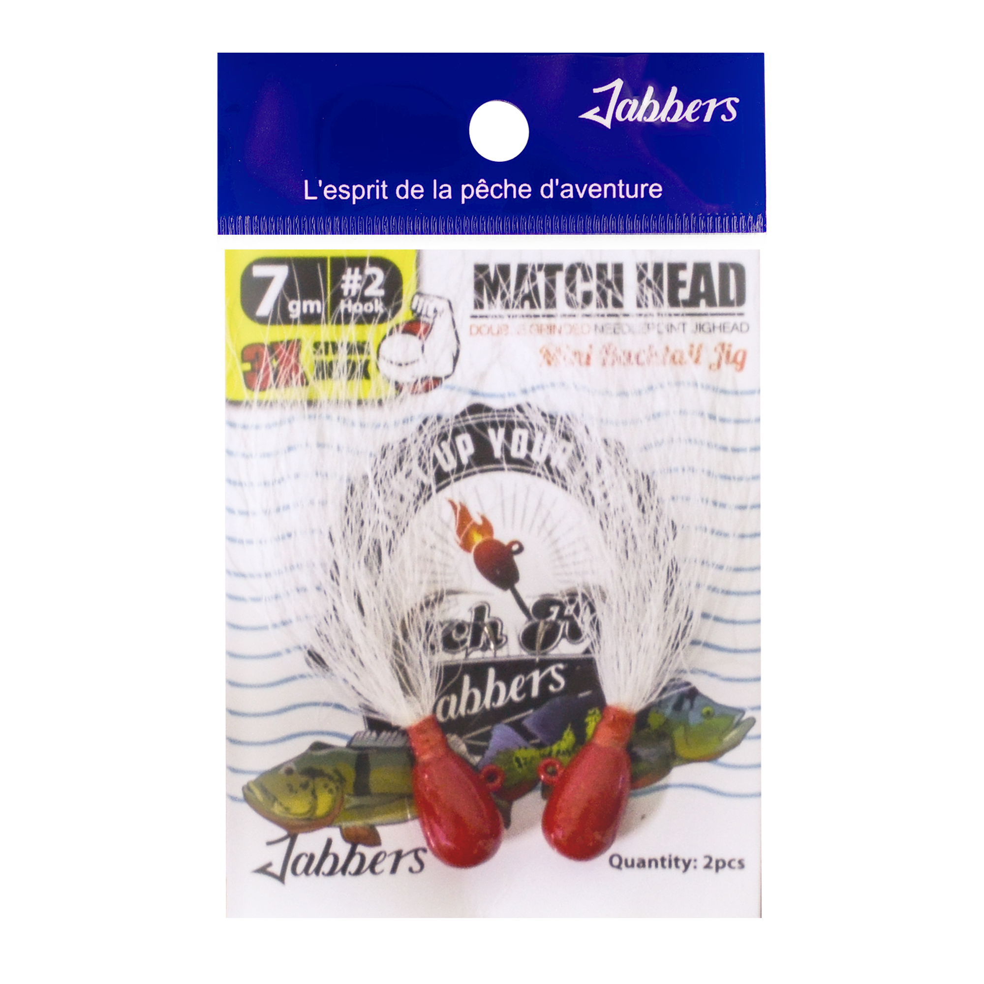 Jabbers Mini Bucktail Jigheads - Image 14