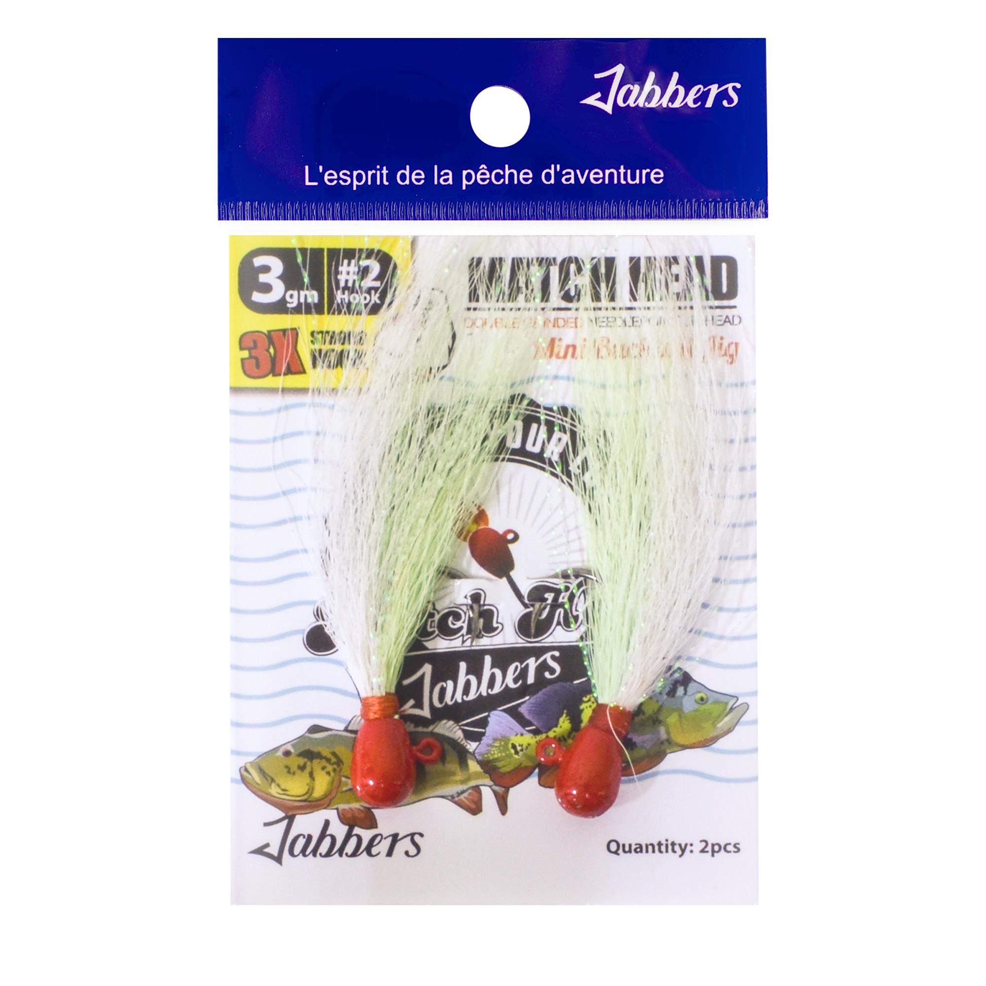 Jabbers Mini Bucktail Jigheads - Image 12