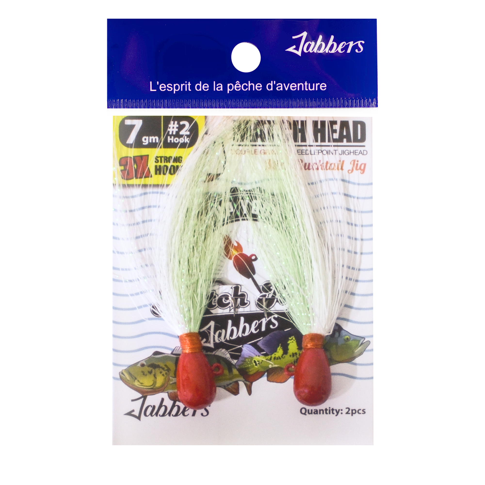 Jabbers Mini Bucktail Jigheads - Image 10