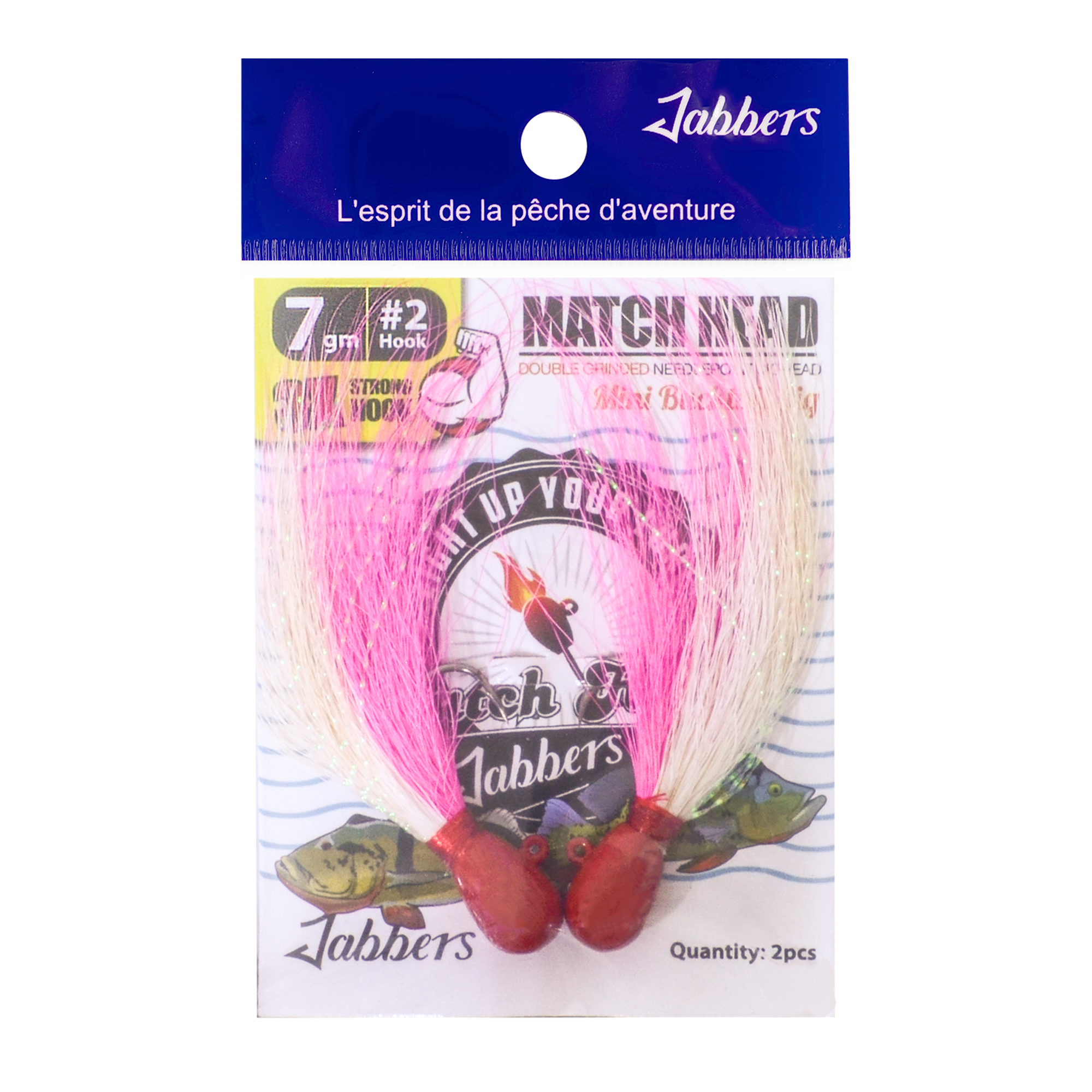 Jabbers Mini Bucktail Jigheads - Image 6