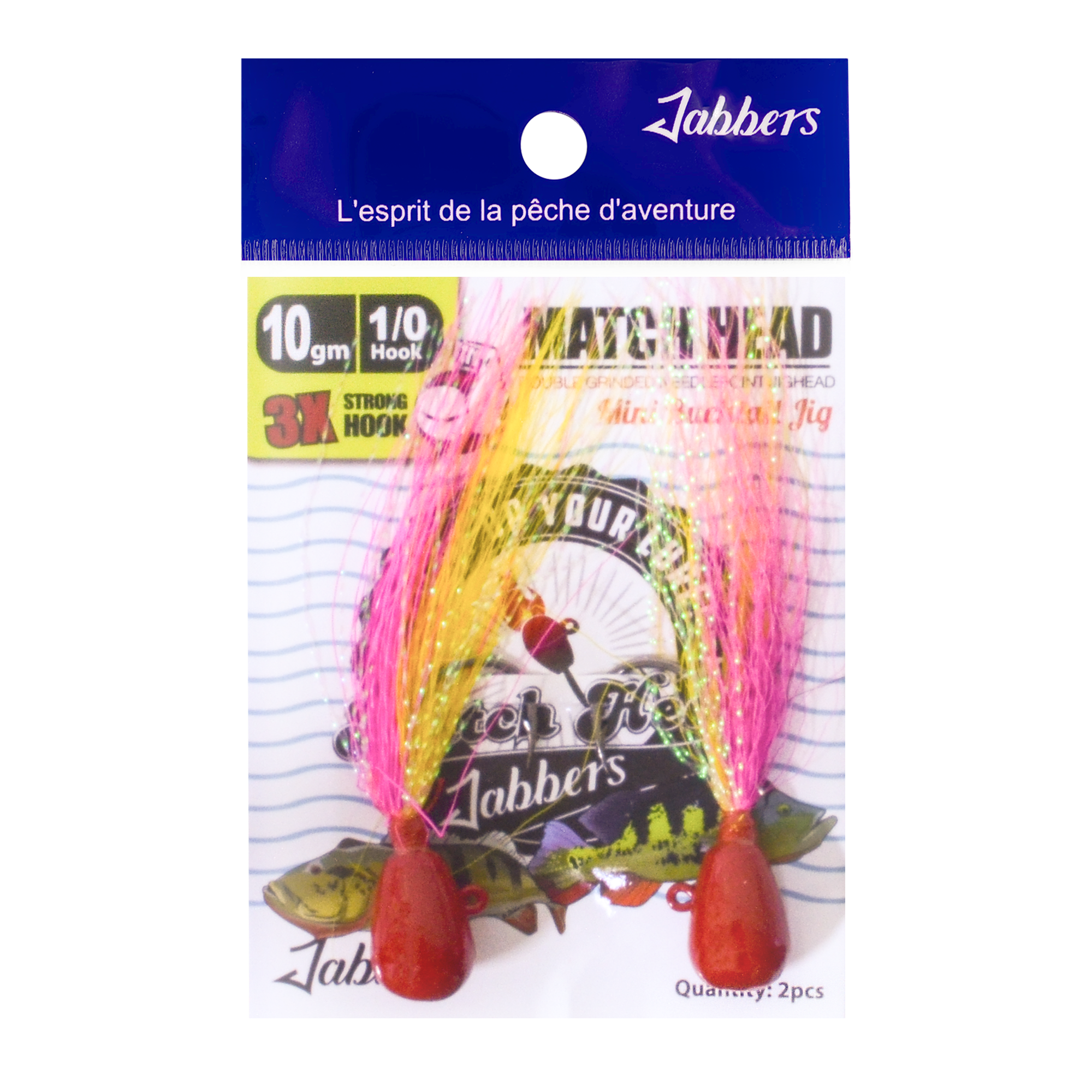 Jabbers Mini Bucktail Jigheads - Image 2