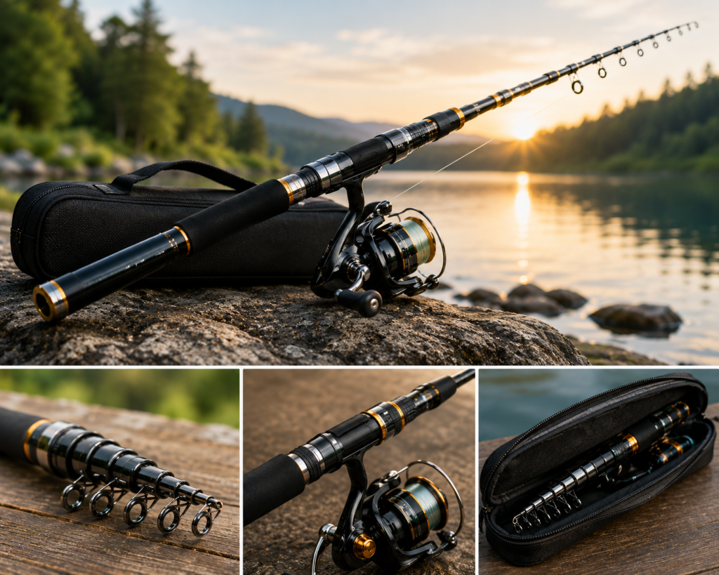 How to Use a Portable Fishing Rod for Beginners