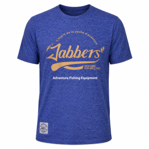 Jabbers Original Logo Blue Short Sleeve Tee