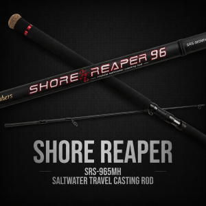 Jabbers Shore Reaper 5pc Shore Casting Travel Rod (SPIN) SRS965MH